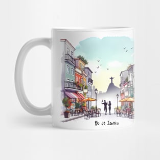 A Toast To  Rio de Janeiro Graphic Tee | Rio Sunset Mug